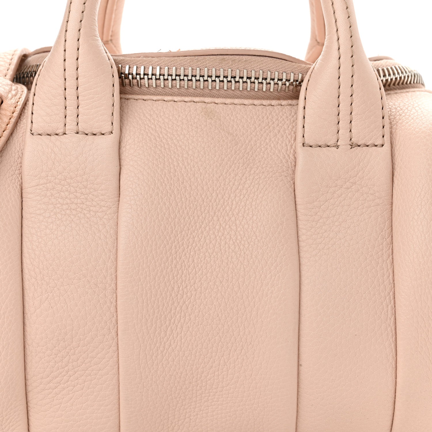 Alexander Wang Pebbled Lambskin Mini Rockie Pale Pink Rhodium Hardware 7 of 10