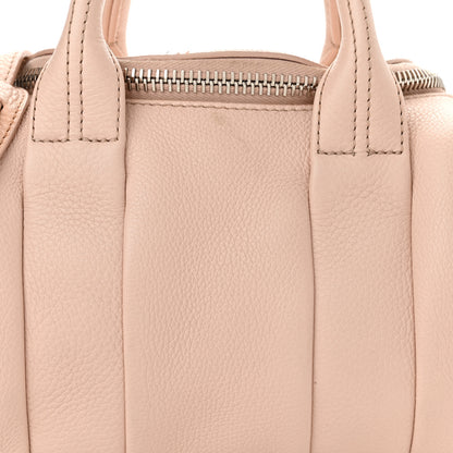Alexander Wang Pebbled Lambskin Mini Rockie Pale Pink Rhodium Hardware 7 of 10