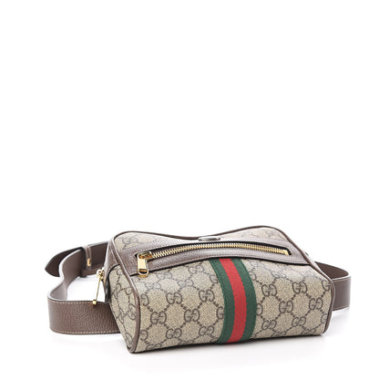 Gucci GG Supreme Monogram Web Small Ophidia Belt Bag 85 34 Dark Brown 4 of 10