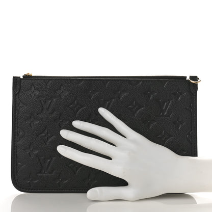Louis Vuitton Empreinte CarryAll PM Pochette Black 2 of 8