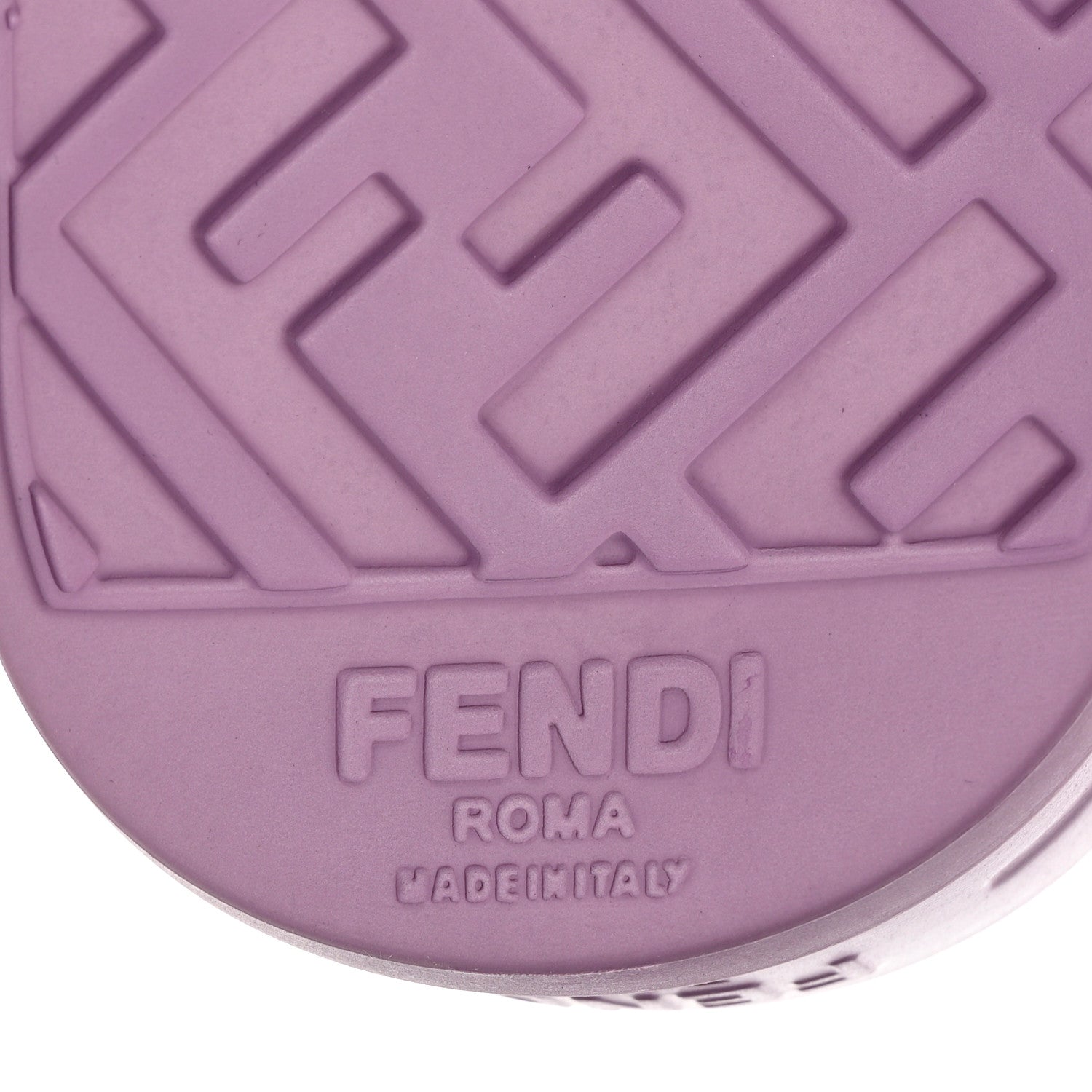 Fendi Rubber FF Sporty Hiker 25mm Sandals 36 Violetta 7 of 8