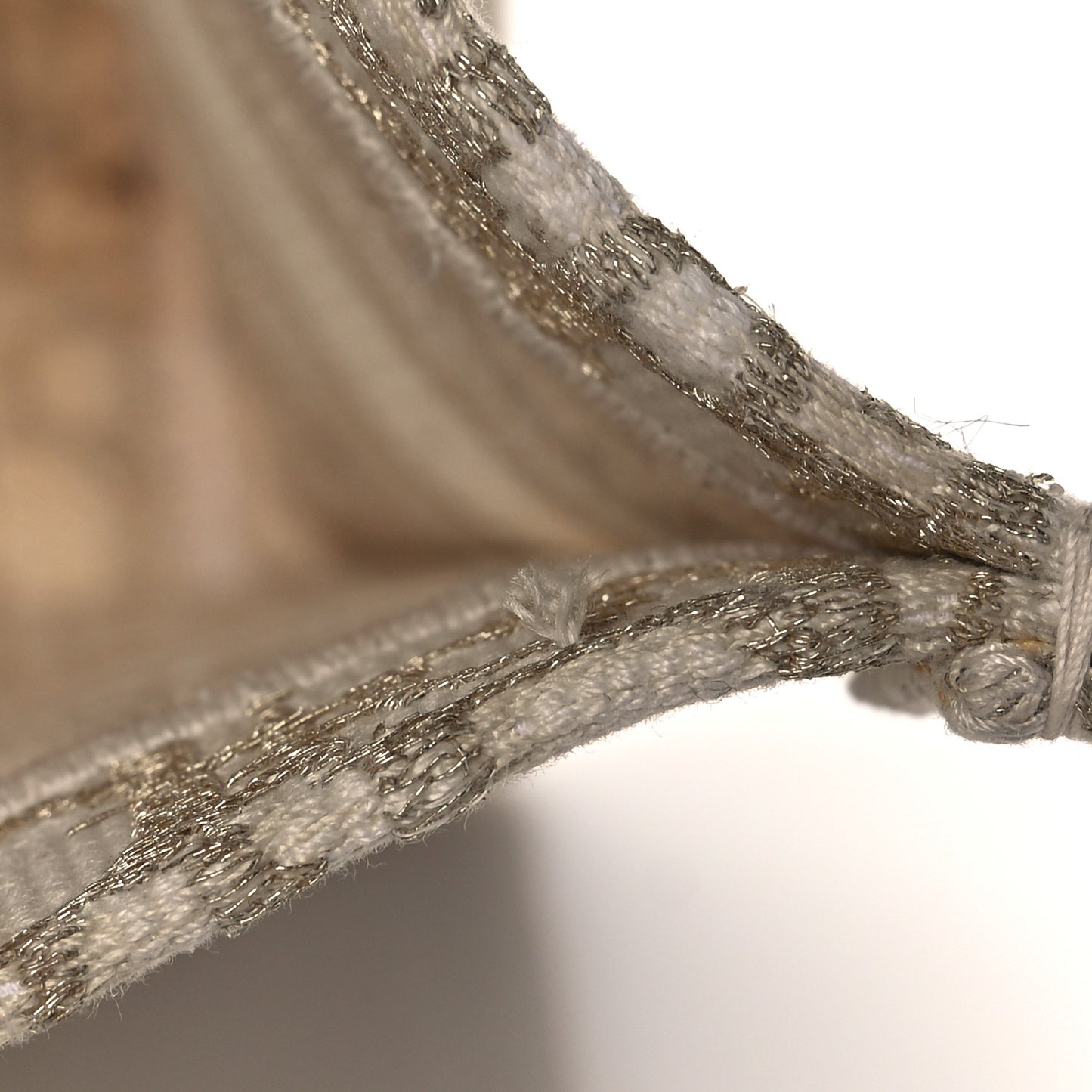 Oblique Medium Book Tote Gold Multicolor