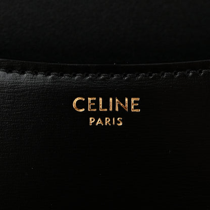 Celine Shiny Calfskin Teen Lola Bag Black 6 of 10