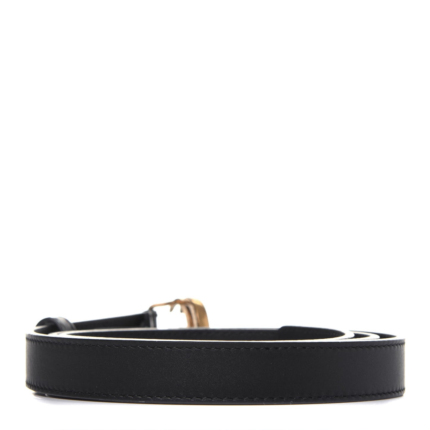 Calfskin Double G 20mm Belt 95 38 Black