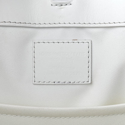 Louis Vuitton Calfskin LV Ornament Sac Plat 24H Optic White 5 of 16