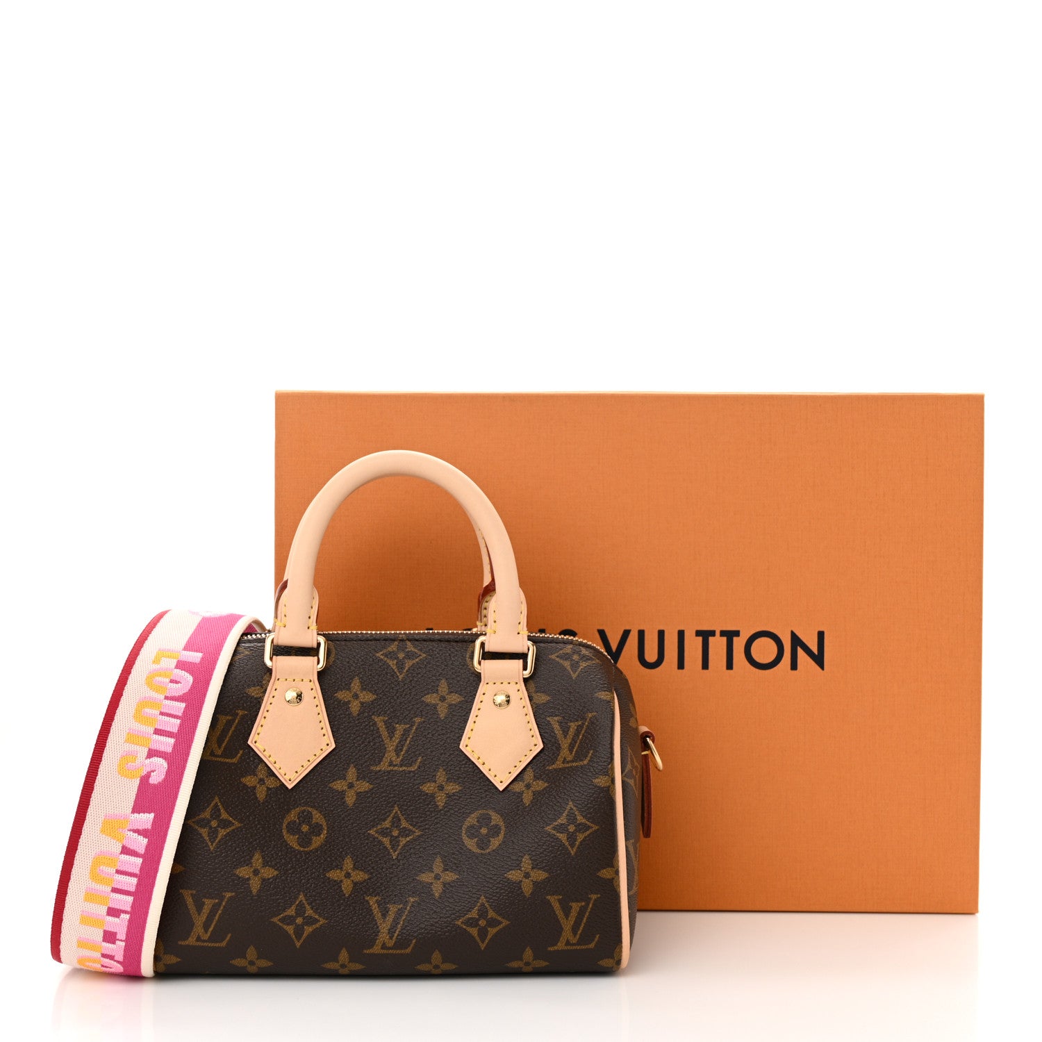 Louis Vuitton Monogram Speedy Bandouliere 20 Fuchsia 11 of 11