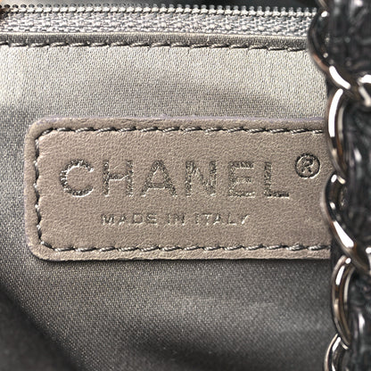 Chanel Snakeskin Rock and Chain Hobo Black 6 of 10