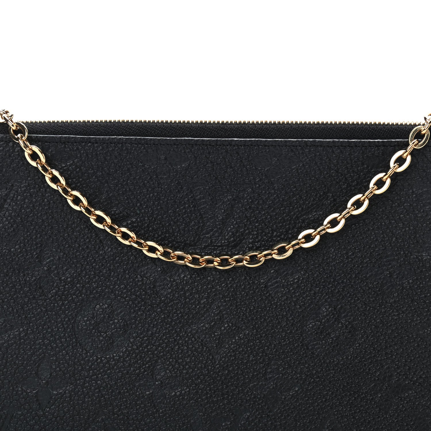Louis Vuitton Empreinte Double Zip Pochette Black 8 of 10