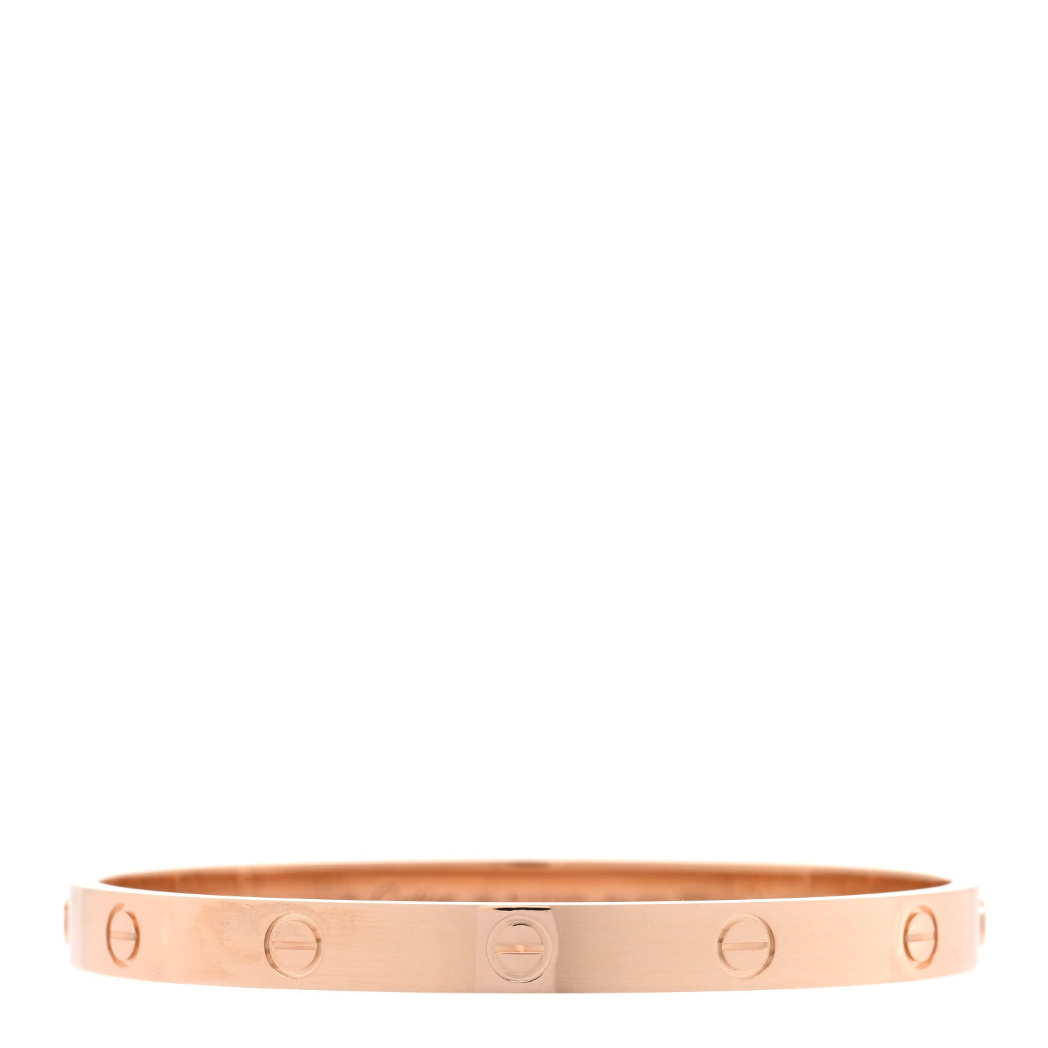 Cartier 18K Pink Gold LOVE Bracelet 18 1 of 7