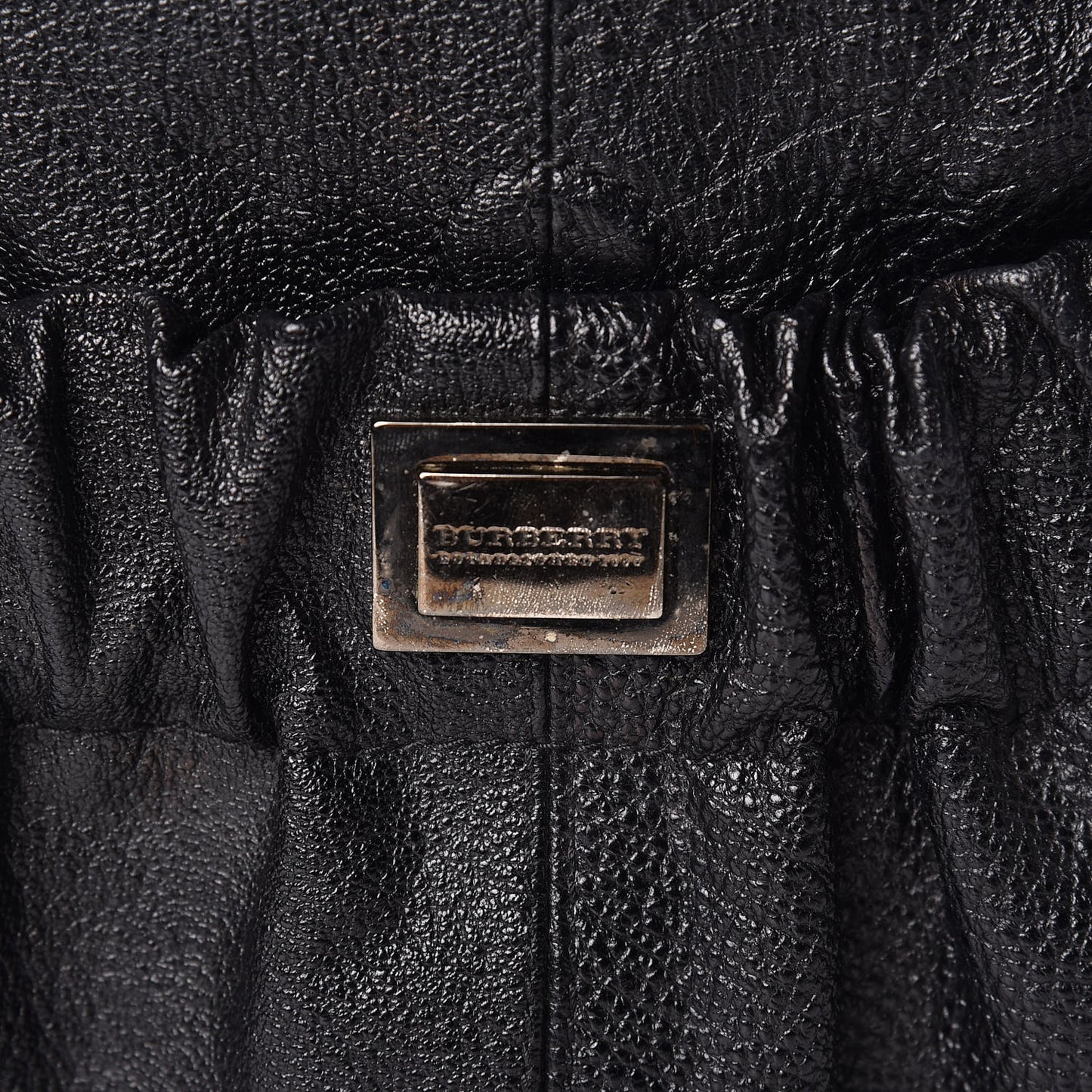 Calfskin Hobo Black