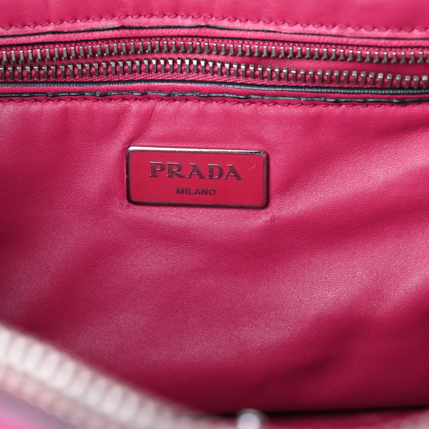 Scamosciato Suede Twin Pocket Tote Fuxia