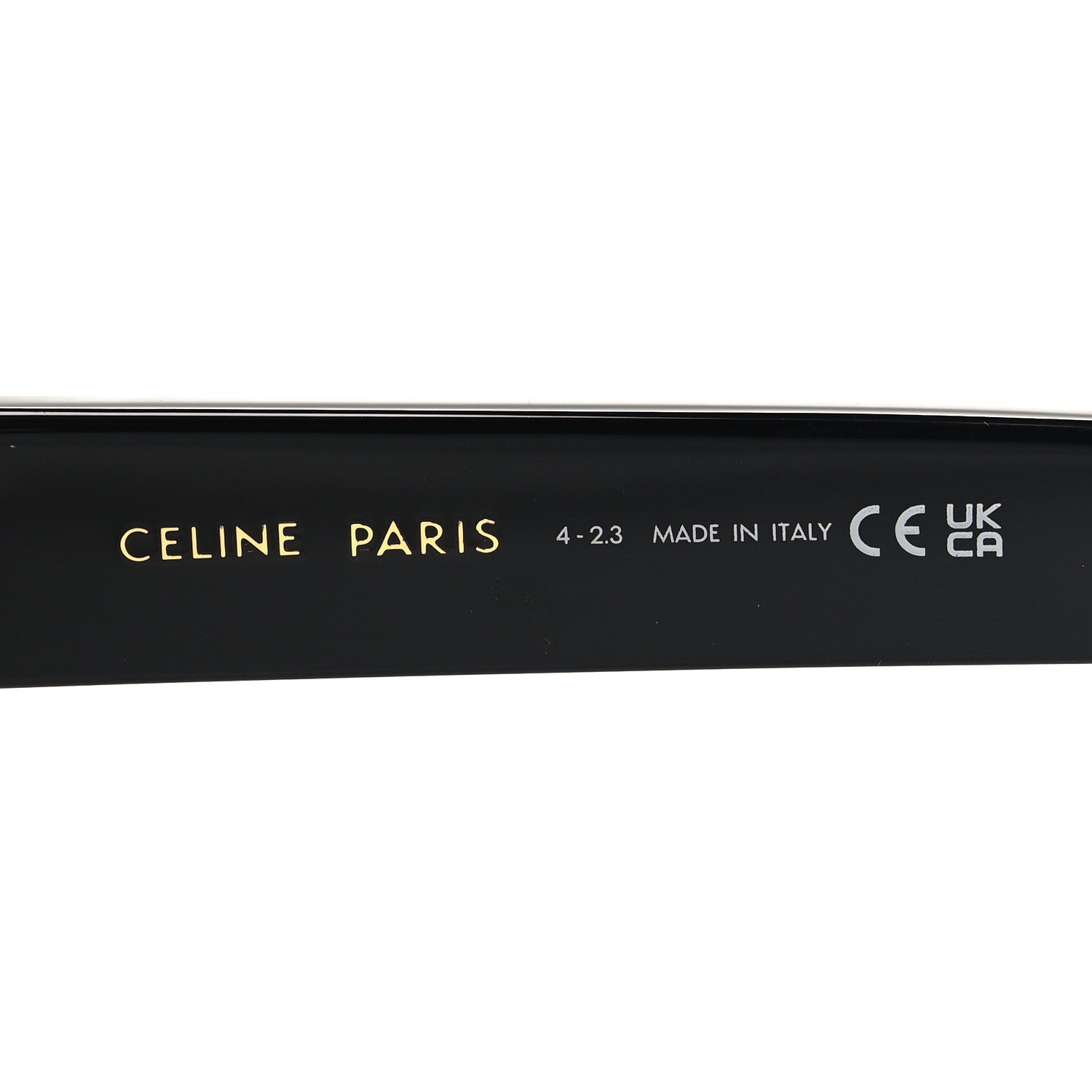 Celine Acetate Triomphe 01 Sunglasses CL 40194U Black 5 of 7