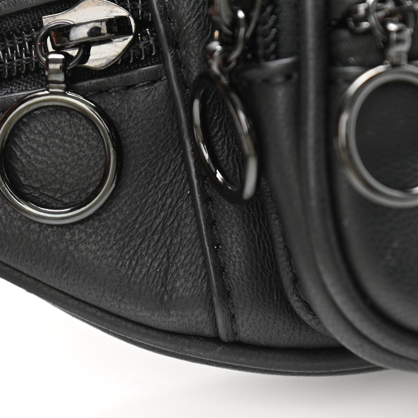Lambskin Attica Mini Belt Bag Black