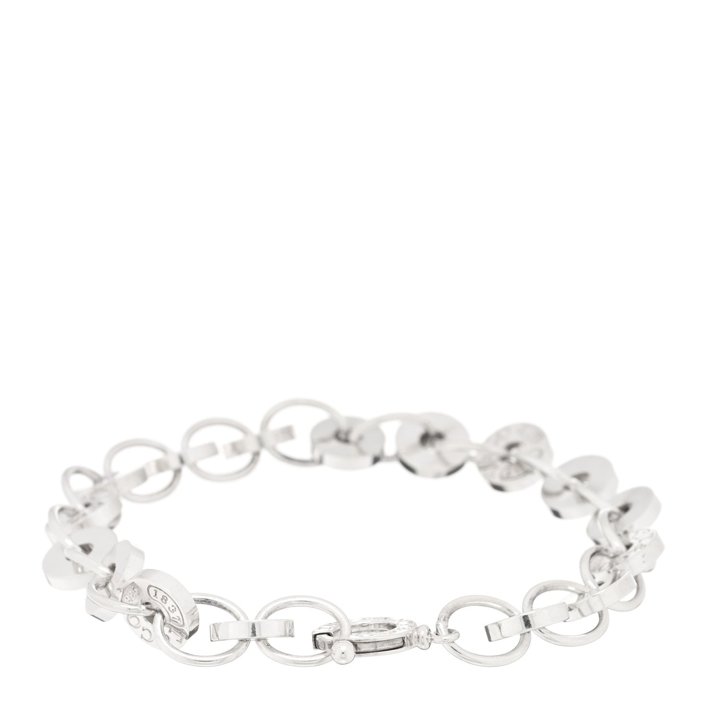 Sterling Silver 1837 Circle Bracelet