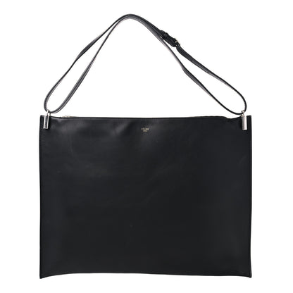Celine Lambskin Shoulder Bag Black 1 of 12