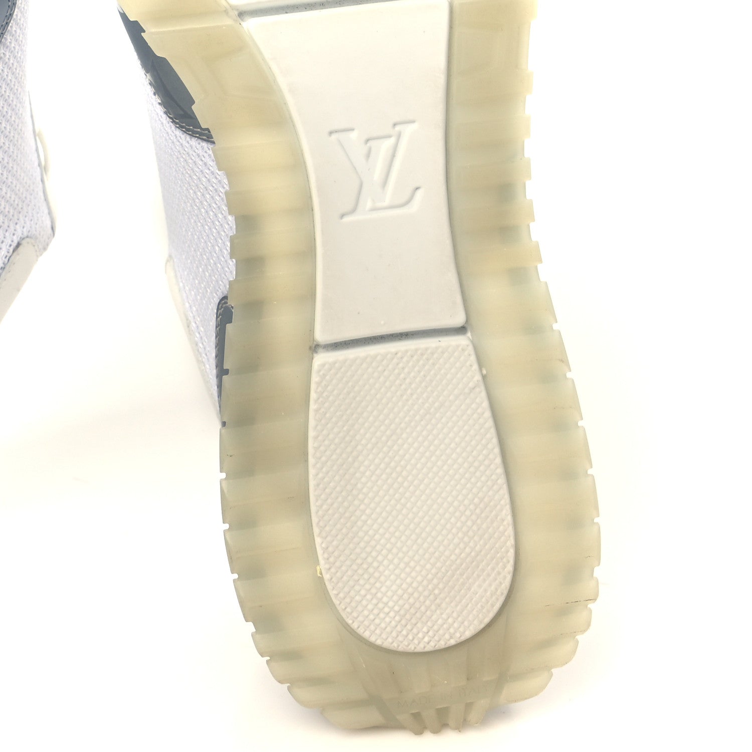 Louis Vuitton Technical Mesh Metallic Monogram Mens Run Away