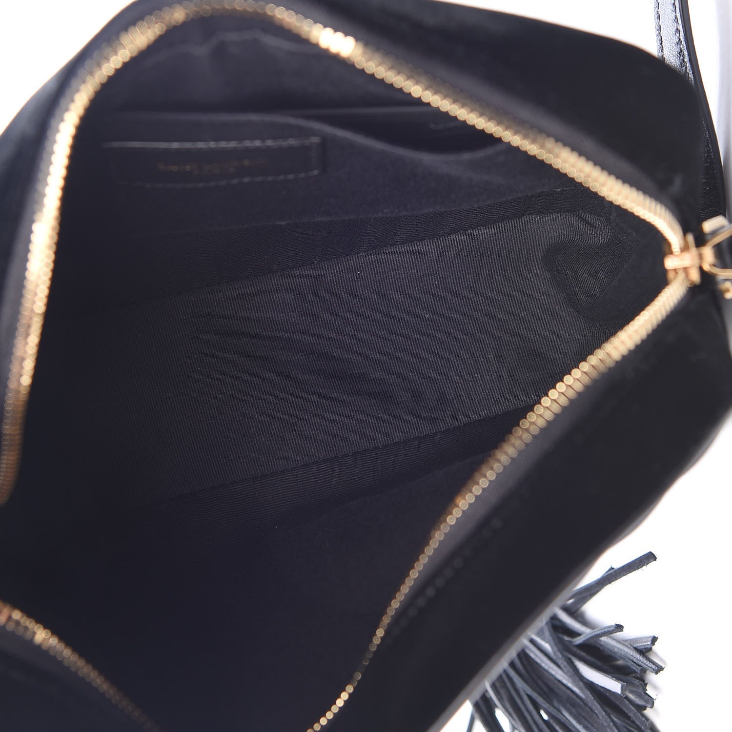 Saint Laurent Velvet Matelasse Monogram Lou Camera Bag Black 5 of 10
