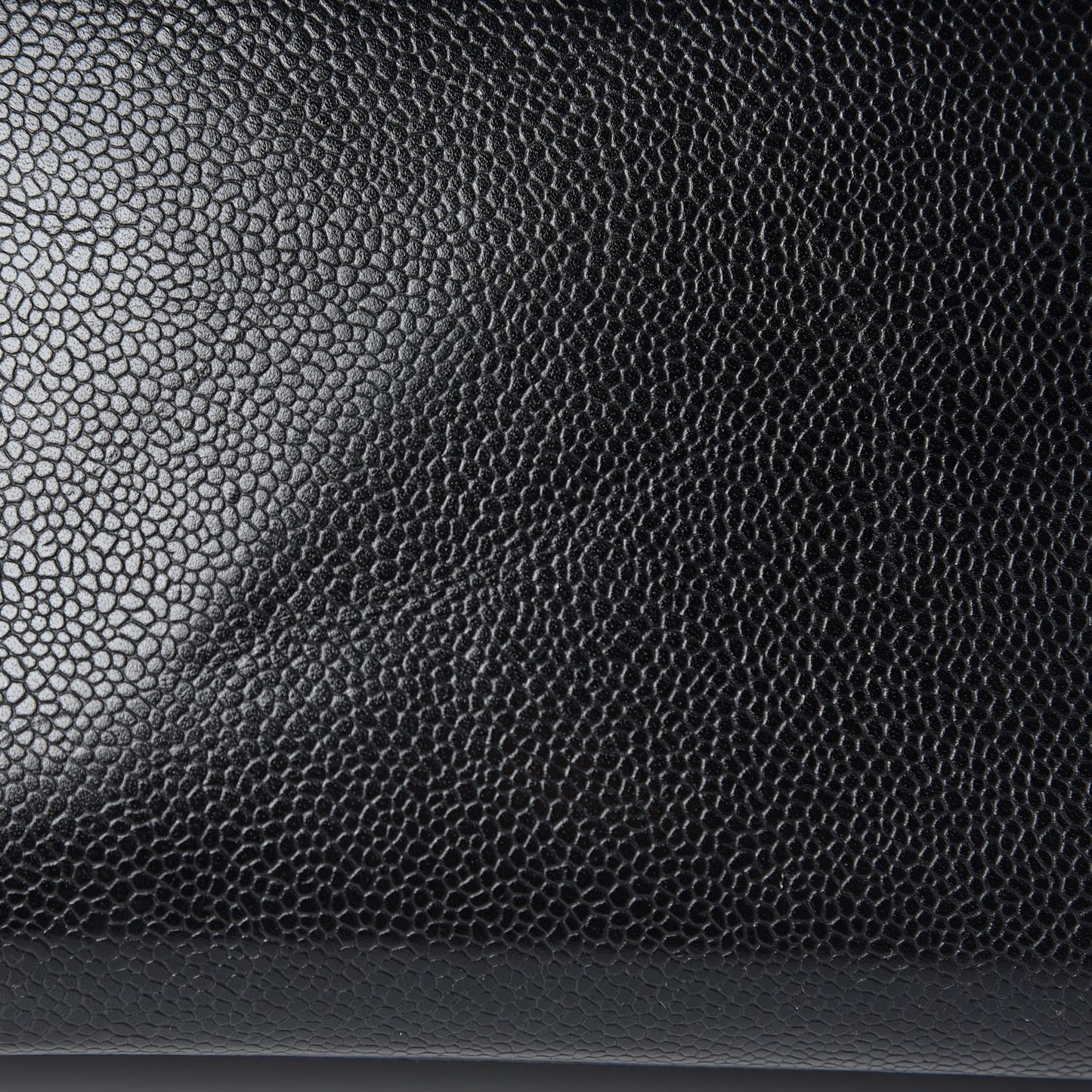 Caviar Kelly Jumbo Flap Black