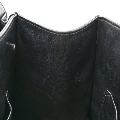 Christian Dior Grained Calfskin Large Diorever Flap Black 12 of 18
