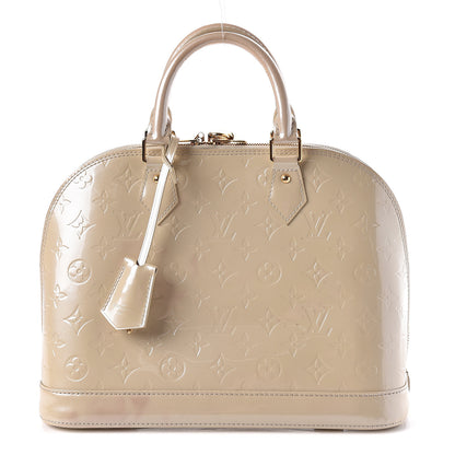 Louis Vuitton Vernis Alma PM Blanc Corail 1 of 15