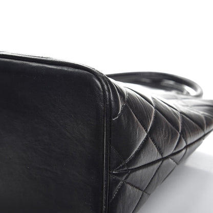 Chanel Lambskin Quilted Medallion Tote Black 9 of 15