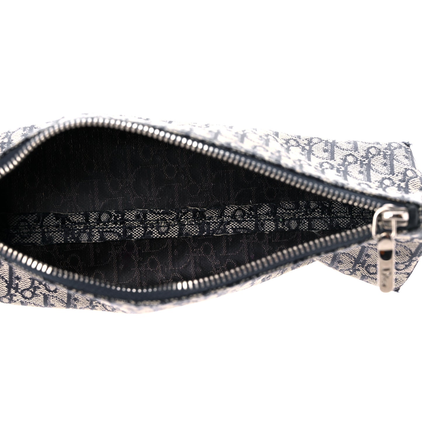 Monogram Pencil Pouch Blue