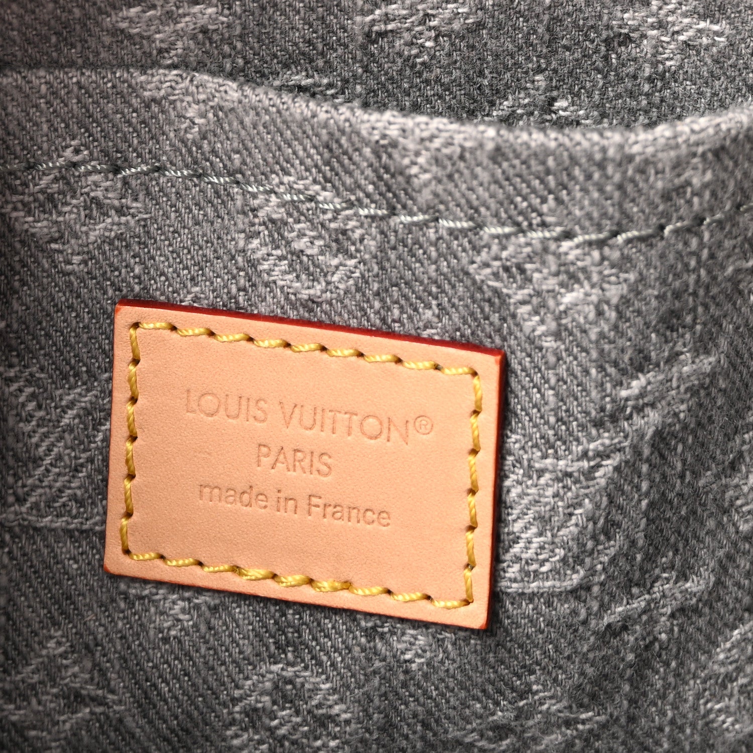 Louis Vuitton Monogram Denim Speedy Soft 30 Washed Gray 6 of 9