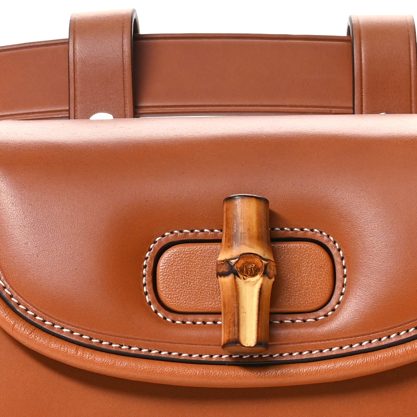 Calfskin Bamboo Mini 1947 Belt Bag 75 30 Tan