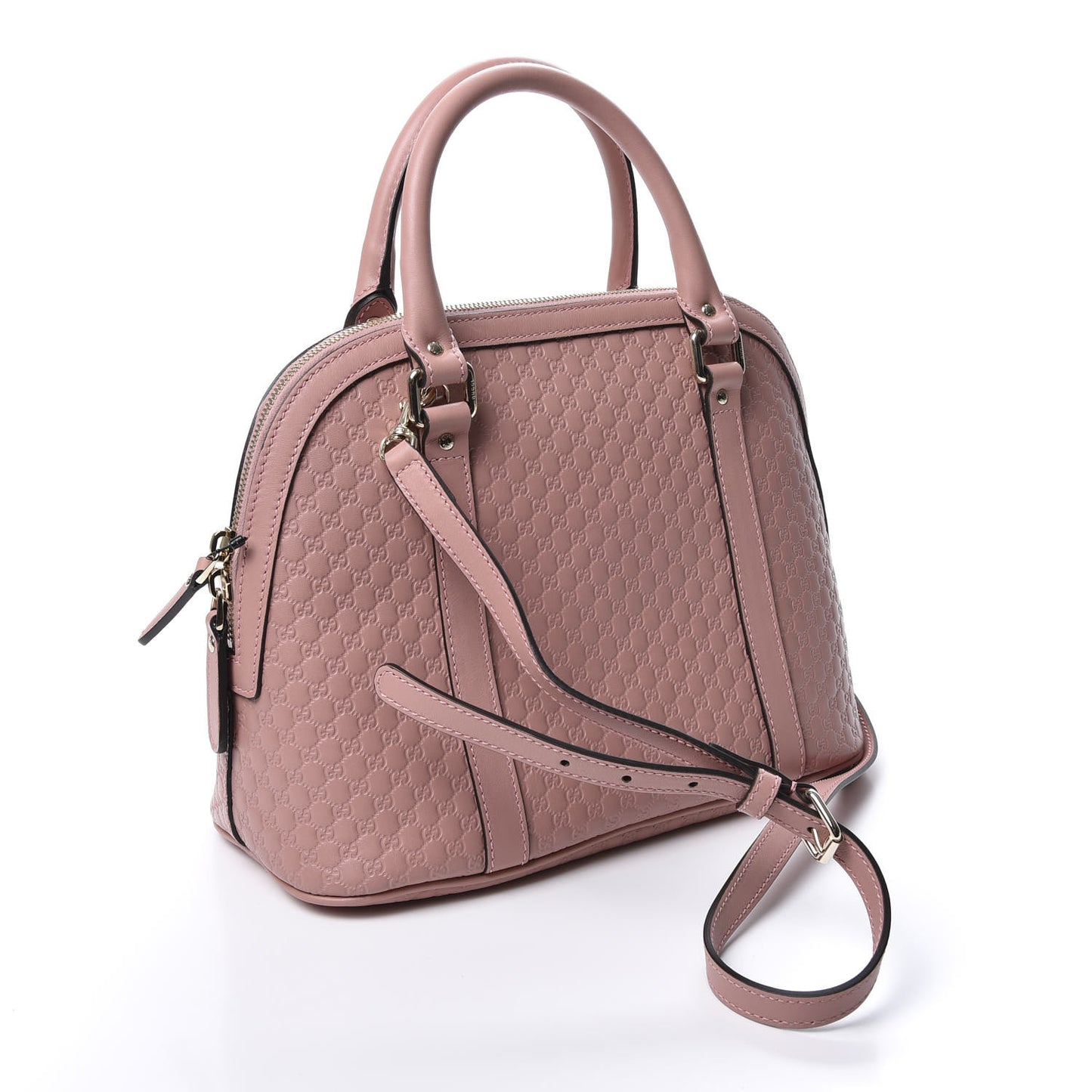 Microguccissima Medium Dome Bag Soft Pink