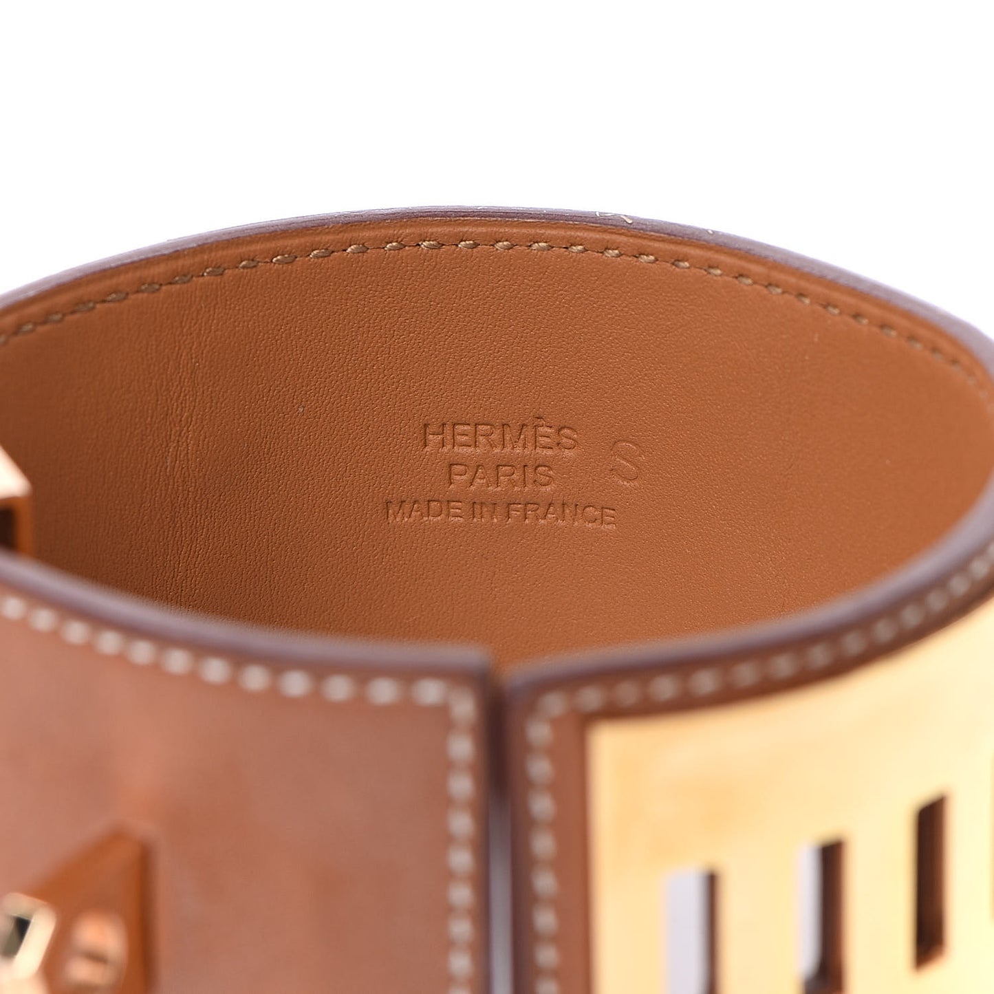 Barenia Collier de Chien CDC Bracelet S Fauve