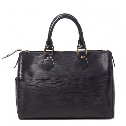 Louis Vuitton Epi Speedy 25 Black 1 of 8