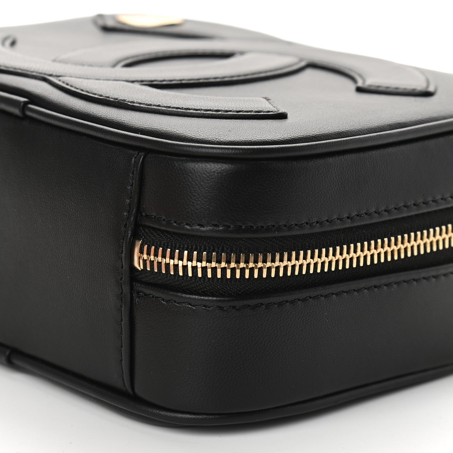 Chanel Lambskin CC Mania Camera Case Black 9 of 10