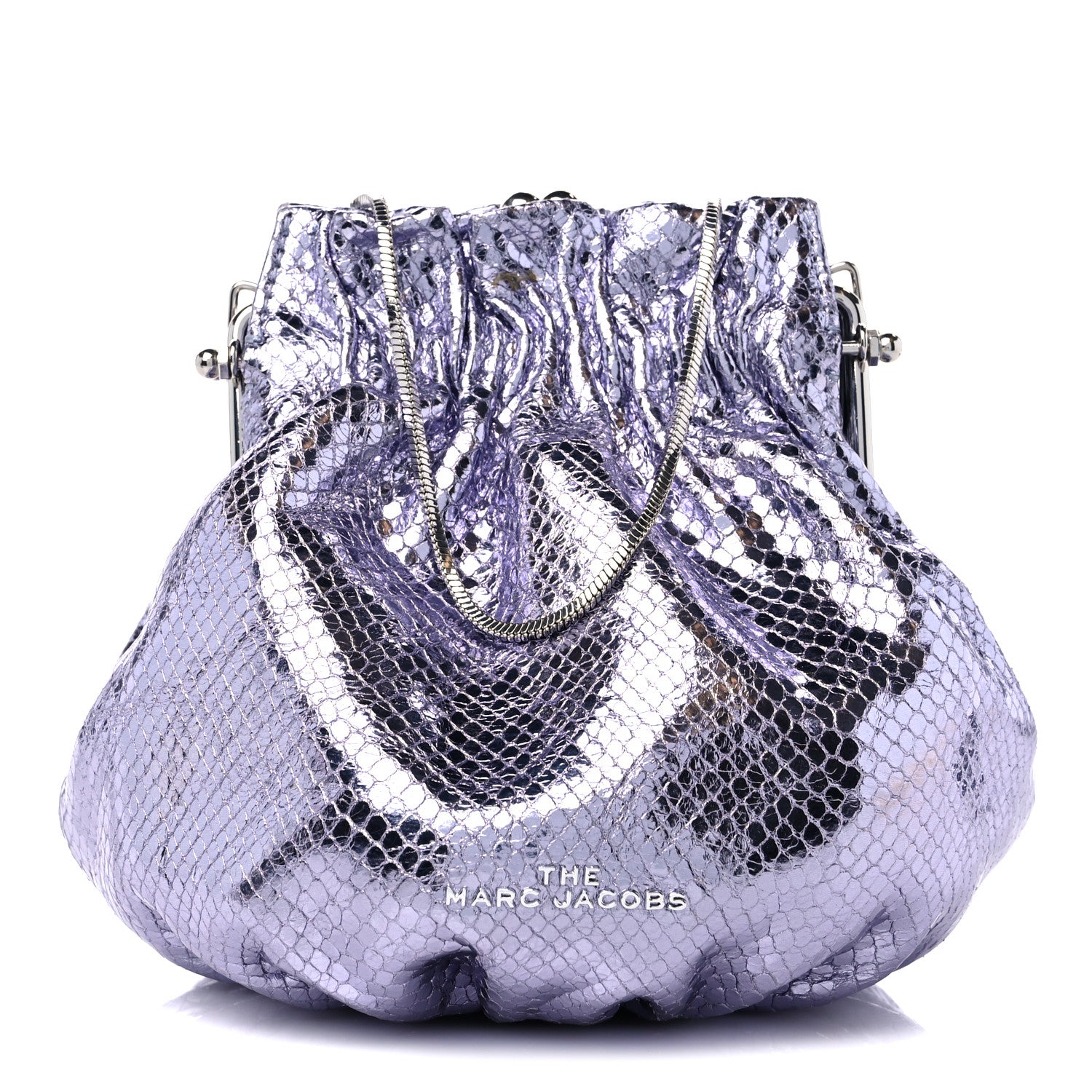 Marc Jacobs Metallic Soiree Crossbody Lavender 1 of 9