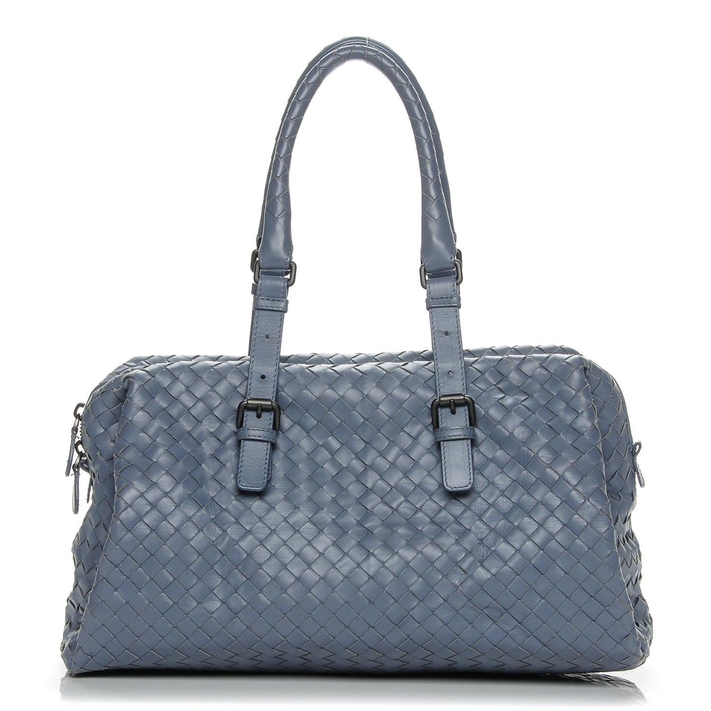 Nappa Intrecciato Boston Baltic Blue
