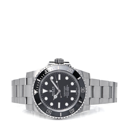 Rolex Stainless Steel 40mm Oyster Perpetual Submariner Watch Black 114060 2 of 5