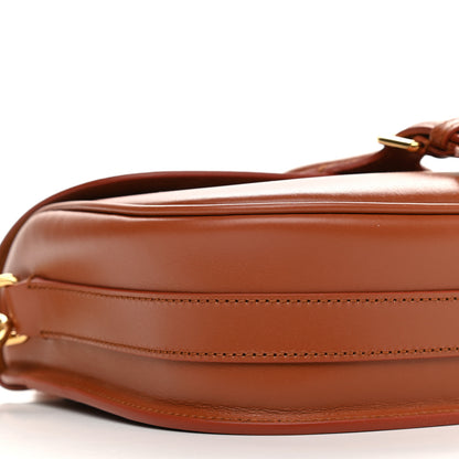 Christian Dior Box Calfskin Medium Bobby Flap Dark Tan 8 of 9