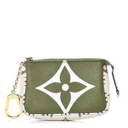 Louis Vuitton Monogram Giant Micro Pochette Accessories Kaki White 1 of 7