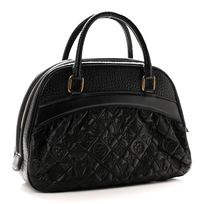Louis Vuitton Lambskin Vienna Mizi Black 3 of 10
