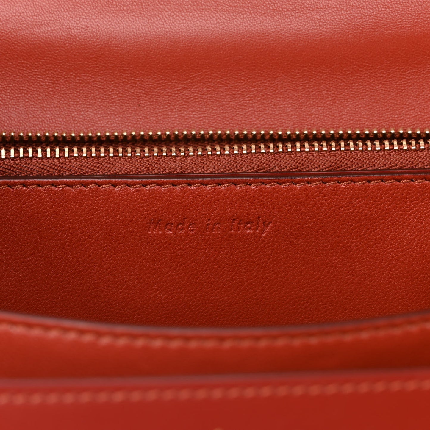 Box Calfskin Medium Classic Box Flap Bag Dark Brick