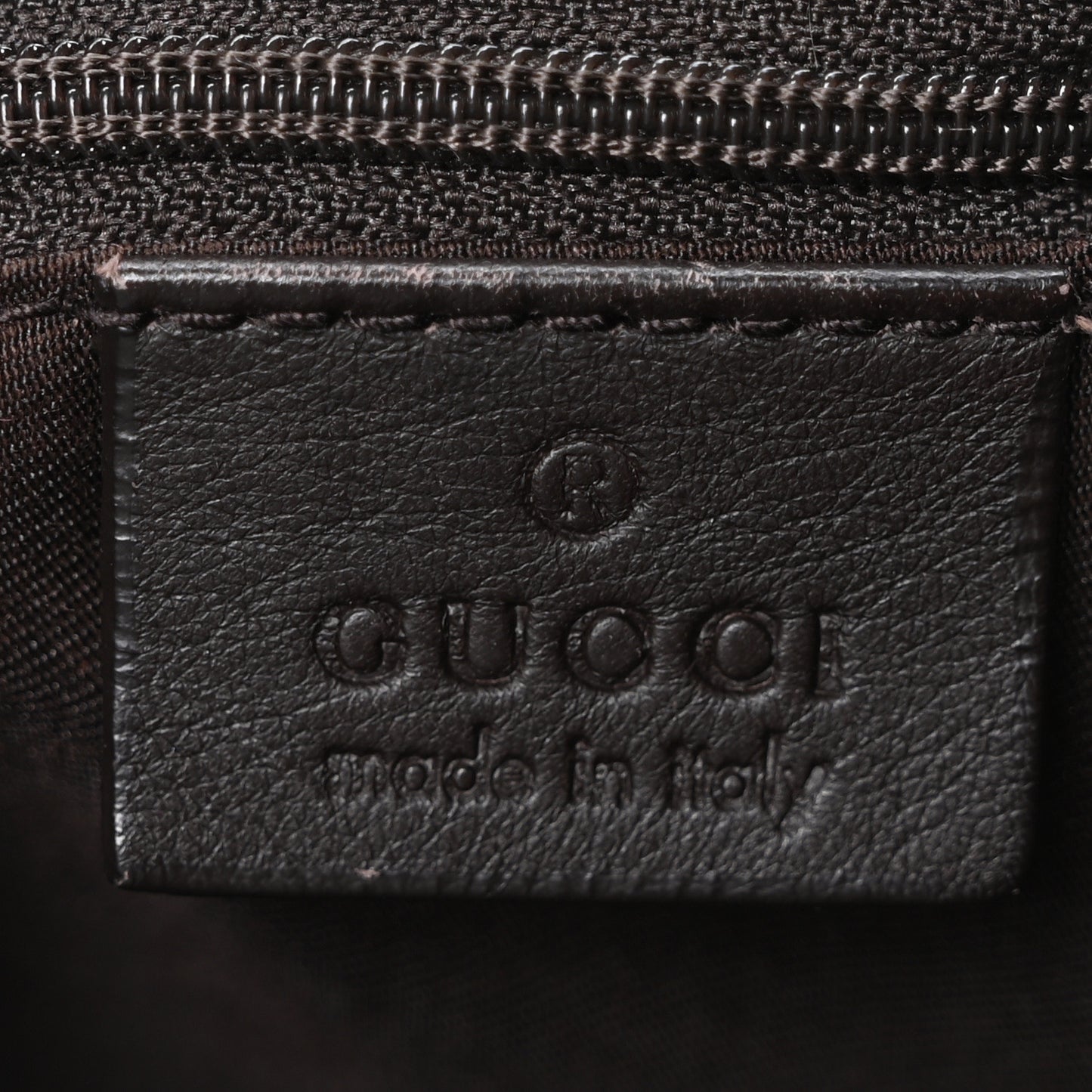 Monogram Small D Gold Ring Messenger Dark Brown