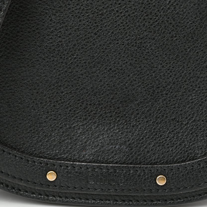 Chloe Calfskin Suede Small Nile Bracelet Bag Black 11 of 11