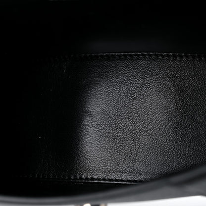 Balenciaga Grained Calfskin Hourglass Top Handle Bag XS Black 11 of 11