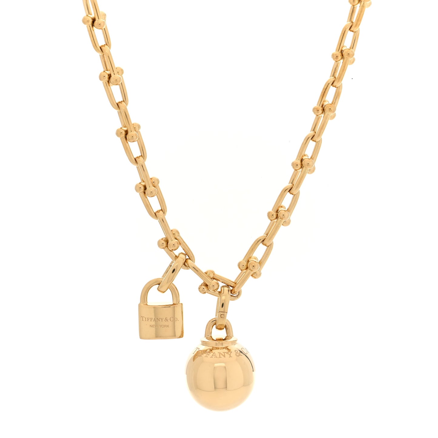 18K Yellow Gold HardWear Small Single Wrap Necklace