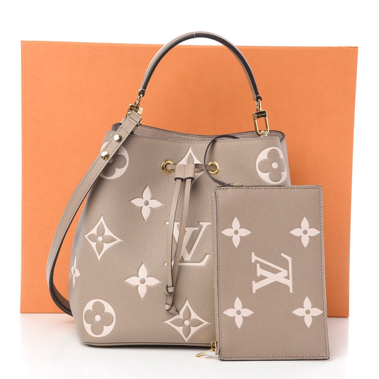 Empreinte Monogram Giant Neonoe MM Tourterelle Creme