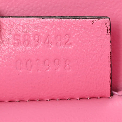 Gucci Plexiglass Mini Sylvie 1969 Top Handle Bag Pink 7 of 10