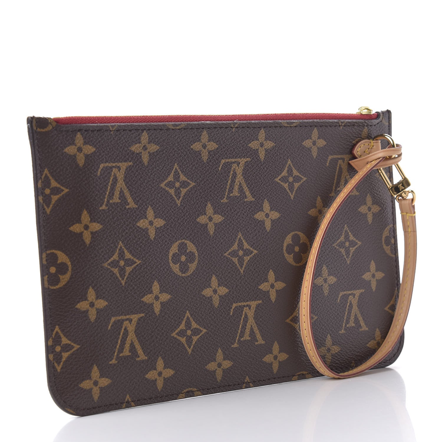 Louis Vuitton Monogram Neverfull MM GM Pochette Cherry 3 of 8