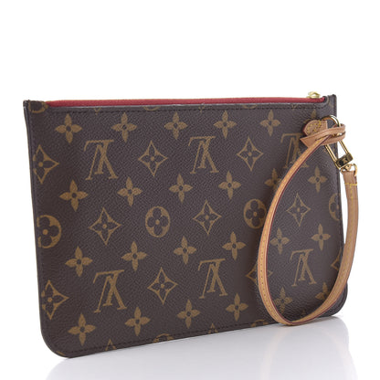 Louis Vuitton Monogram Neverfull MM GM Pochette Cherry 3 of 8
