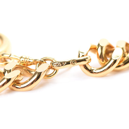 Chanel Metal Chain CC Medallion Belt Gold 3 of 4