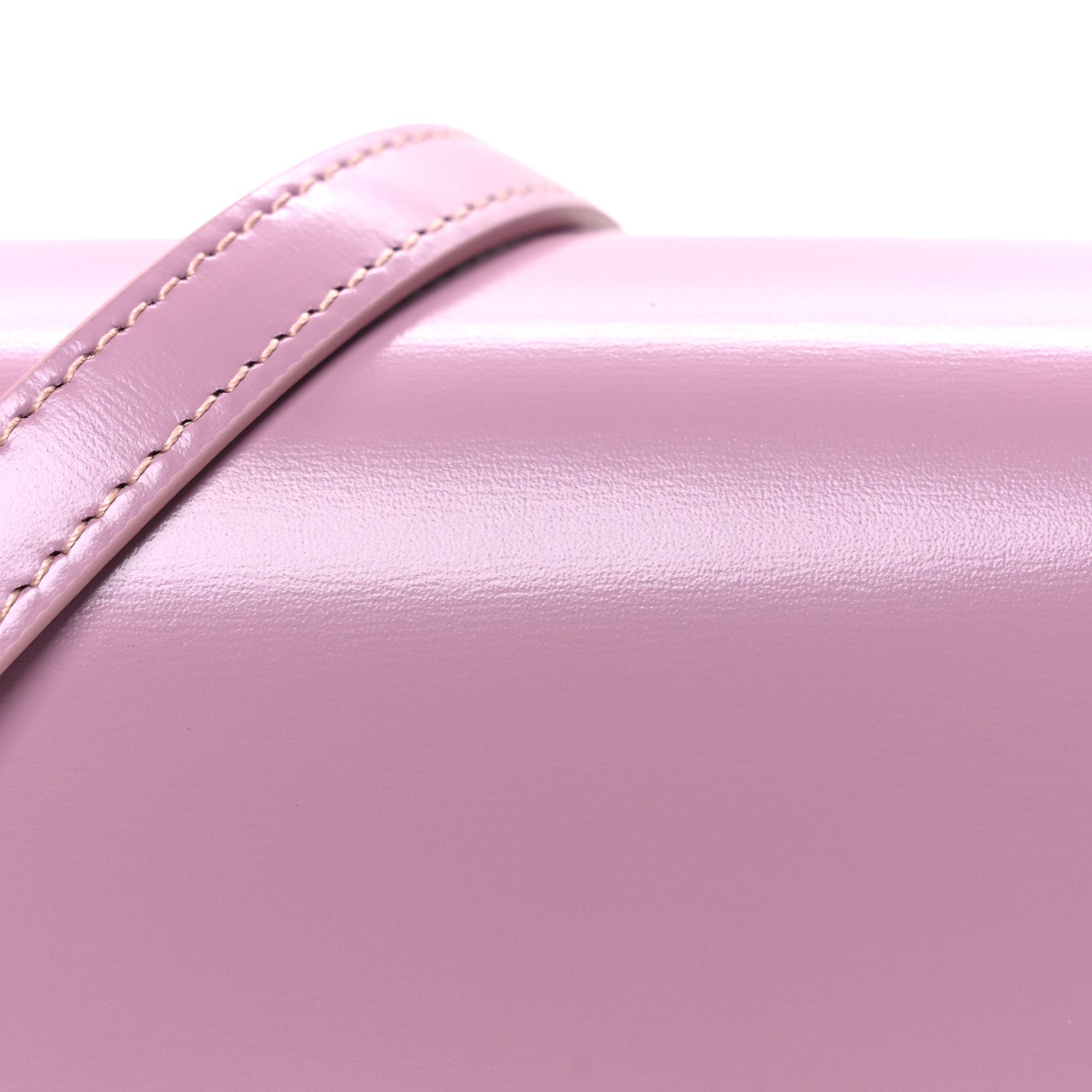 Celine Shiny Calfskin Triomphe Mini Besace Clea Pastel Pink 9 of 12