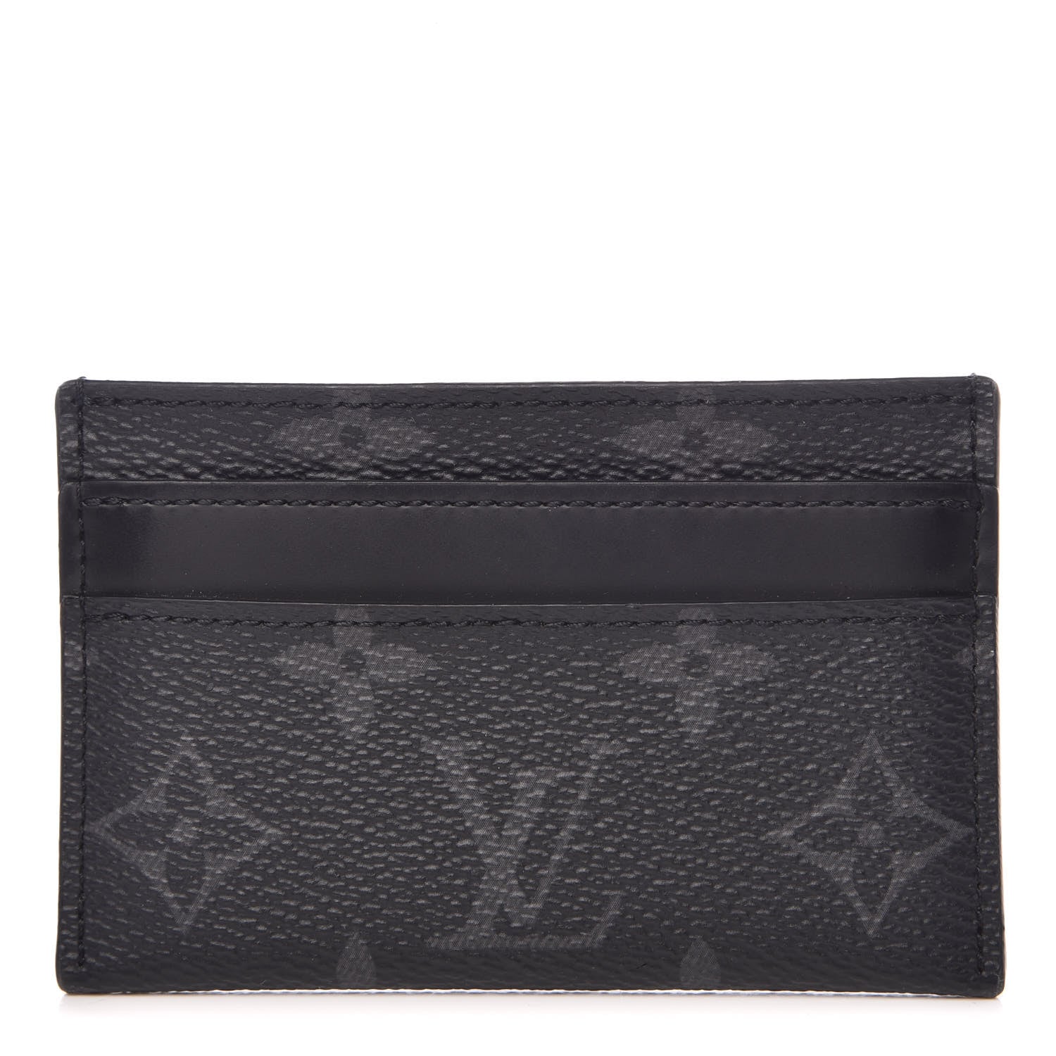 Louis Vuitton Monogram Eclipse Porte-Cartes Double Card Holder 1 of 6